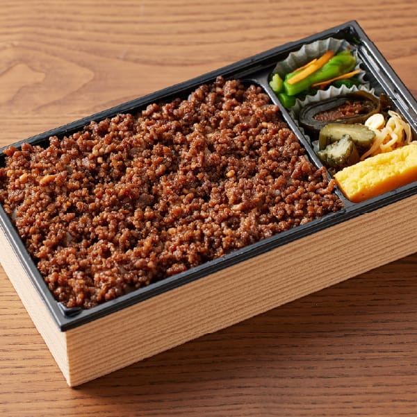 牛そぼろのお弁当