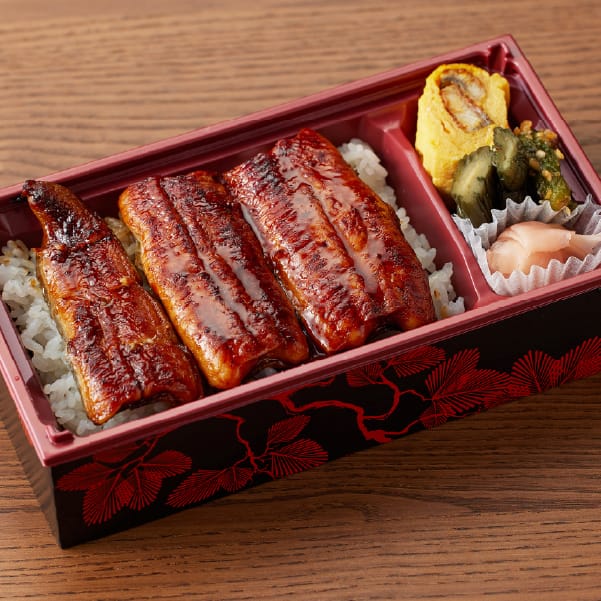 鰻とつや姫のお弁当