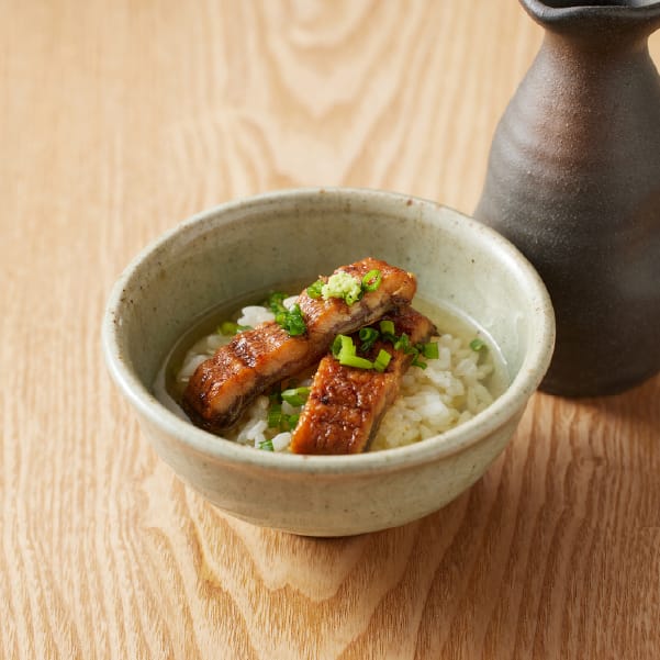 鰻の茶漬け